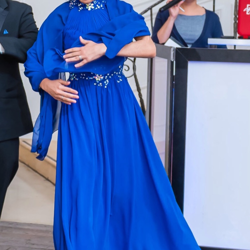 Royal blue Dress